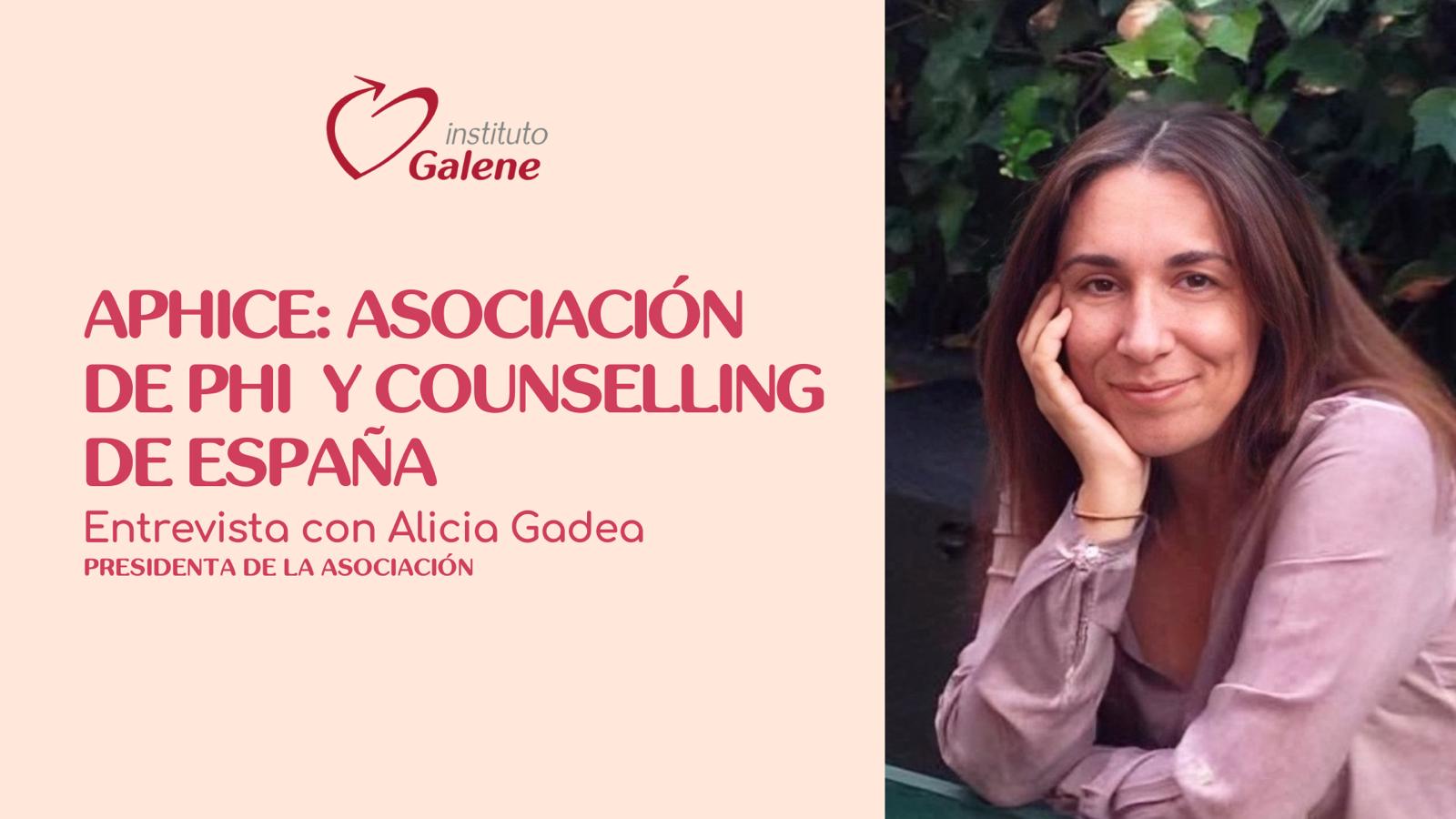 Entrevista con Alicia Gadea, Presidente de APHICE